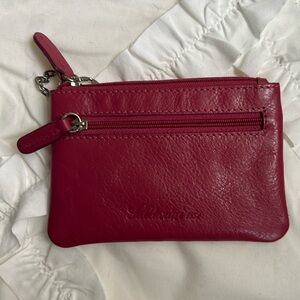 Made in Italy Salderini 1882  coin purse, leather.